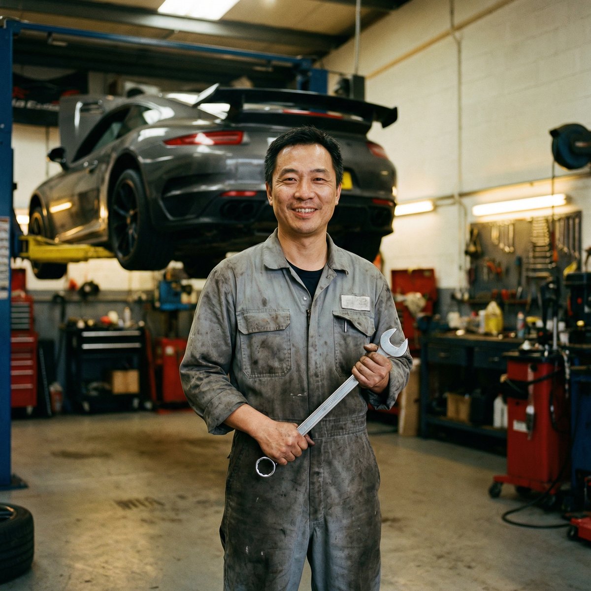 海角网改装技师张师傅