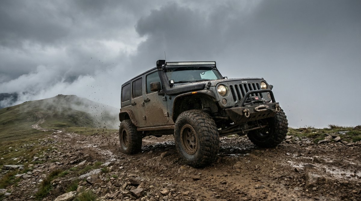 海角网视频：Jeep牧马人越野